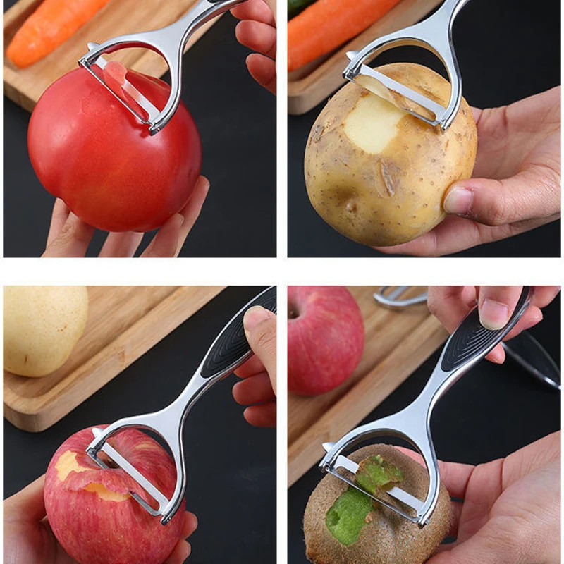 Stainless Steel Paring Knife Pumpkin Melon Planer Kitchen Zinc Alloy Fruit Melon