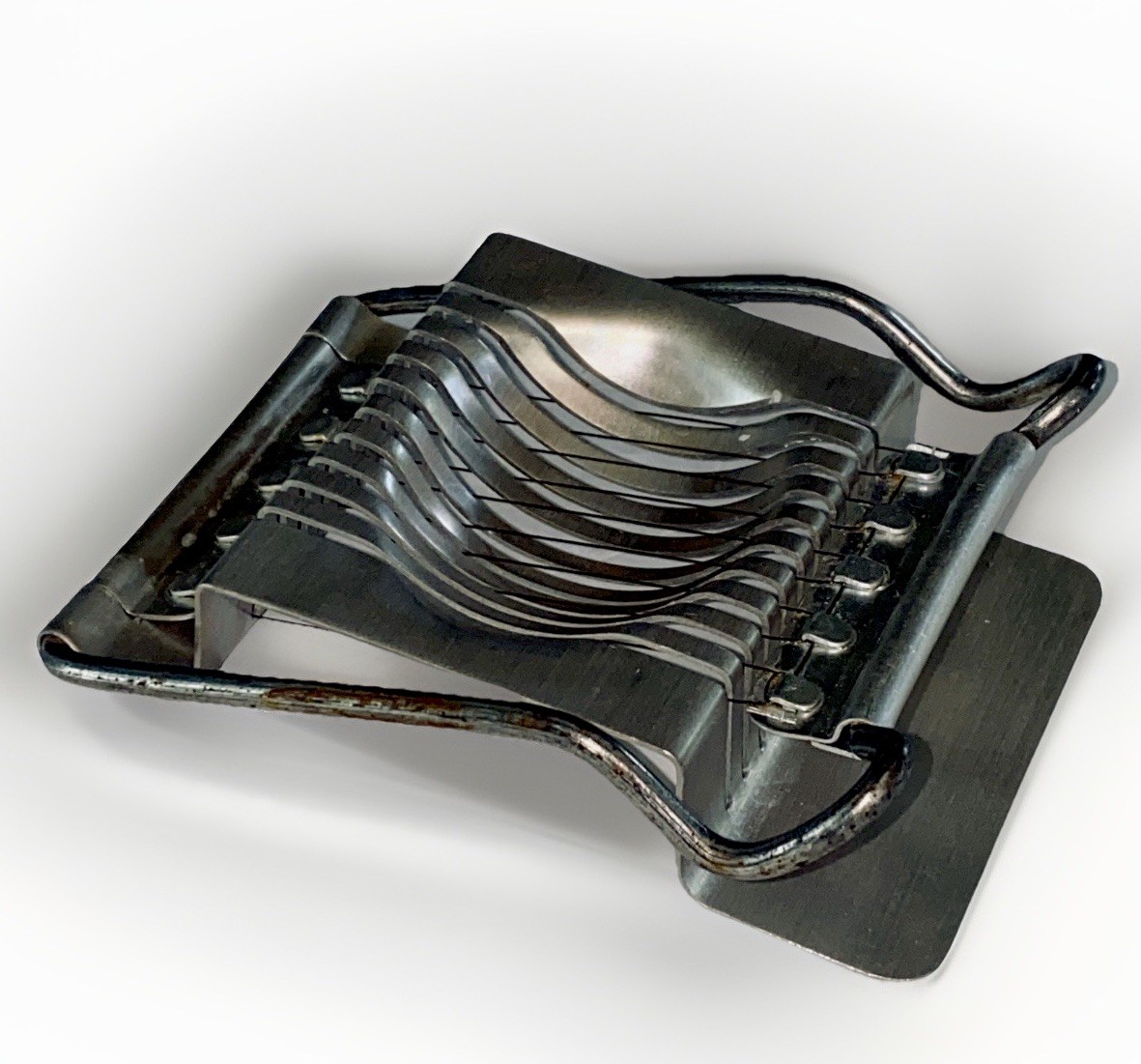 Vintage Aluminum Egg Slicer Unique Vintage Kitchen Gadget