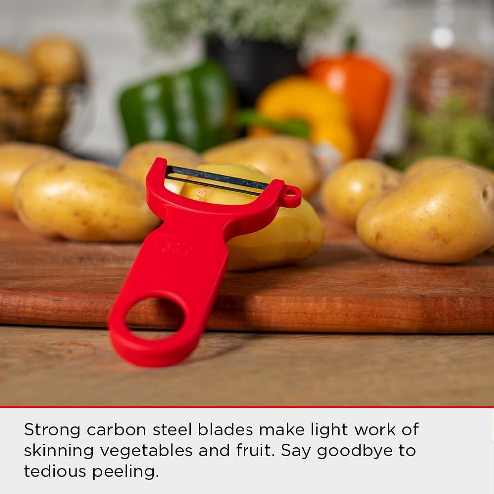 Kuhn Rikon Original Swiss Peeler Set of 3 for Kitchen Chefs Cooking Baking