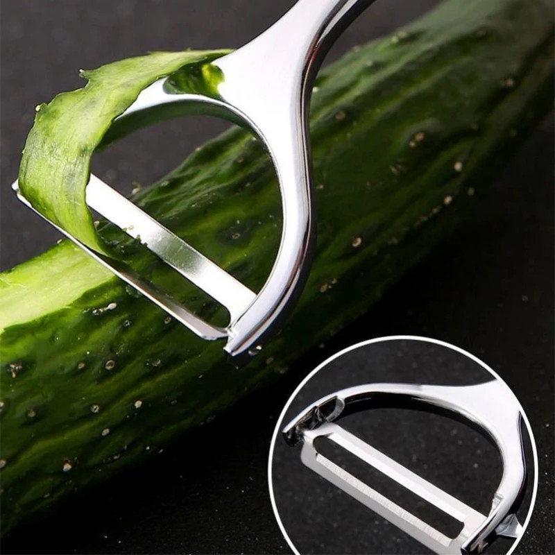 Stainless Steel Paring Knife Pumpkin Melon Planer Kitchen Zinc Alloy Fruit Melon