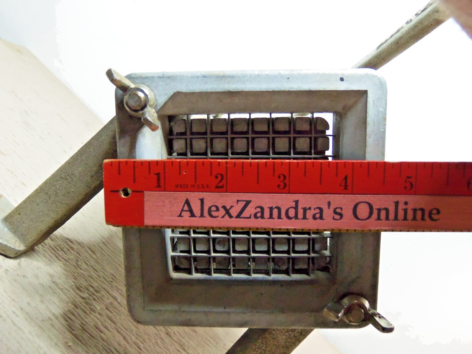 Vintage Bloomfield Industries French Fry Cutter Cast Iron Kitchen