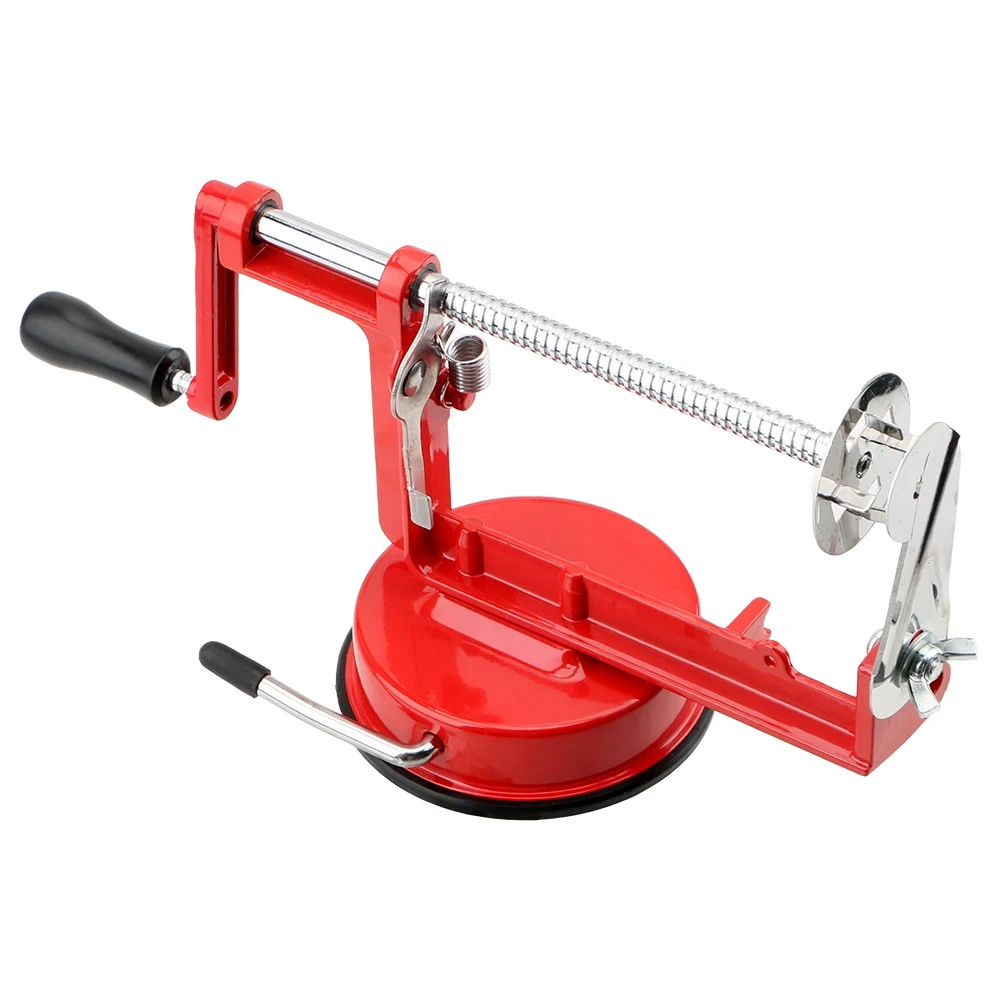 Heavy Duty Fruit Peeler Apple Peeler Corer Slicer Potato w/ Suction Base