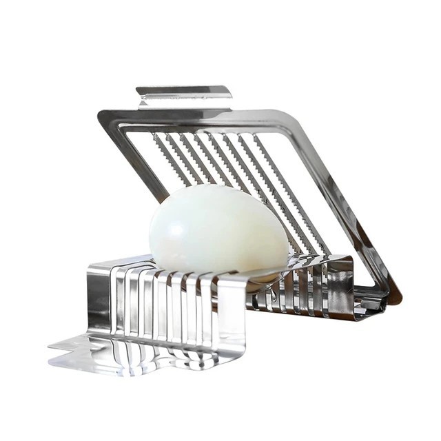 Stainless Steel Boiled Egg Slicer Cutter Mushroom Tomato Ham Kitchen Chopper USA