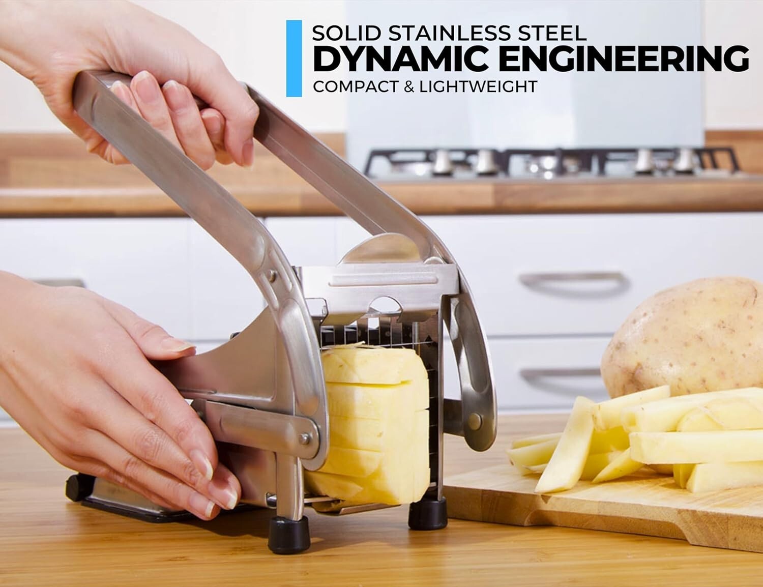 French Fry Cutter, 2-blade Potato Slicer, French Fry Cutter For Potatoes