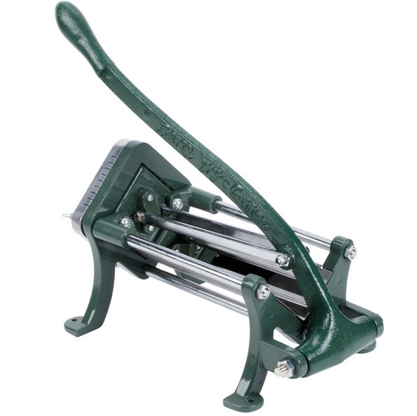 Choice 1/4″ Countertop Cast Iron Manual French Fry Cutter / Potato Cutter