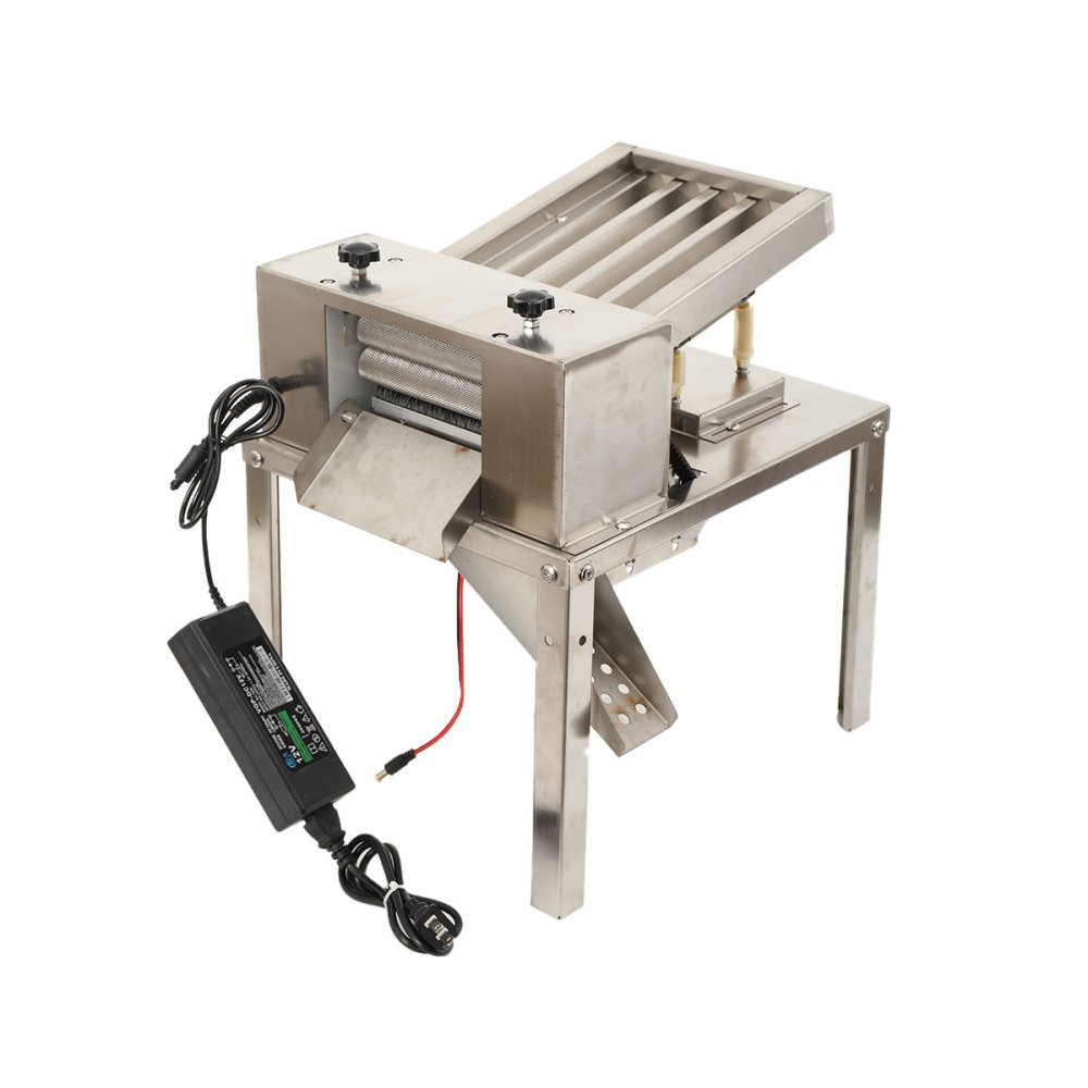 Electric Soybean Sheller 60KG/H Edamame Peeling Machine 110V Stainless Mteel
