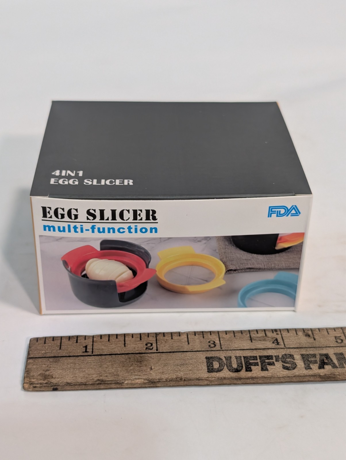 Case of 96 4-in-1 egg slicers, multi-function cutter halves wedges slices