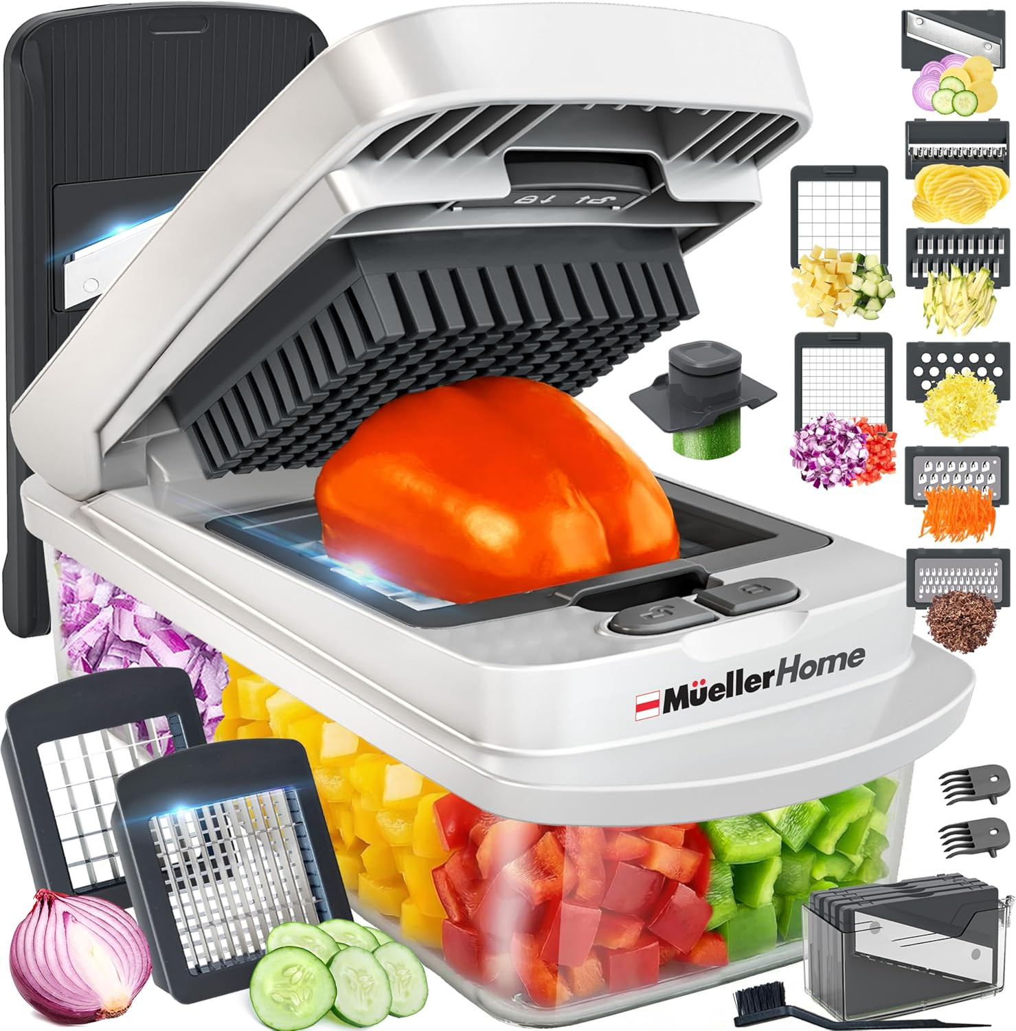 The Real Original Pro Chopper Since 2013 Vegetable Chopper Mandoline Slicer NEW