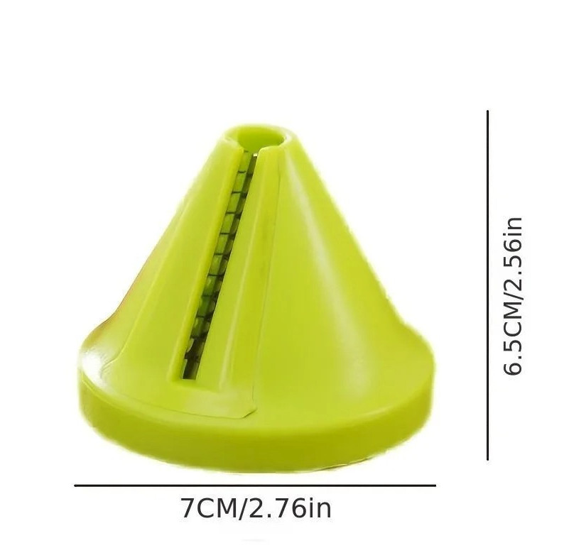 1pc Manual Rotary Vegetable Slicer Spiral Peeler Kitchen Grater Tool – NEW