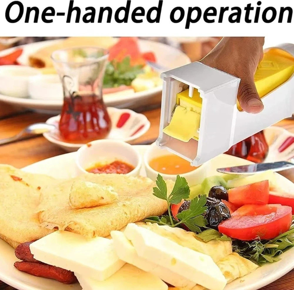 Stick Butter Cutter Slicer Dispenser Freshness Seal Precise Slices 1 Pack