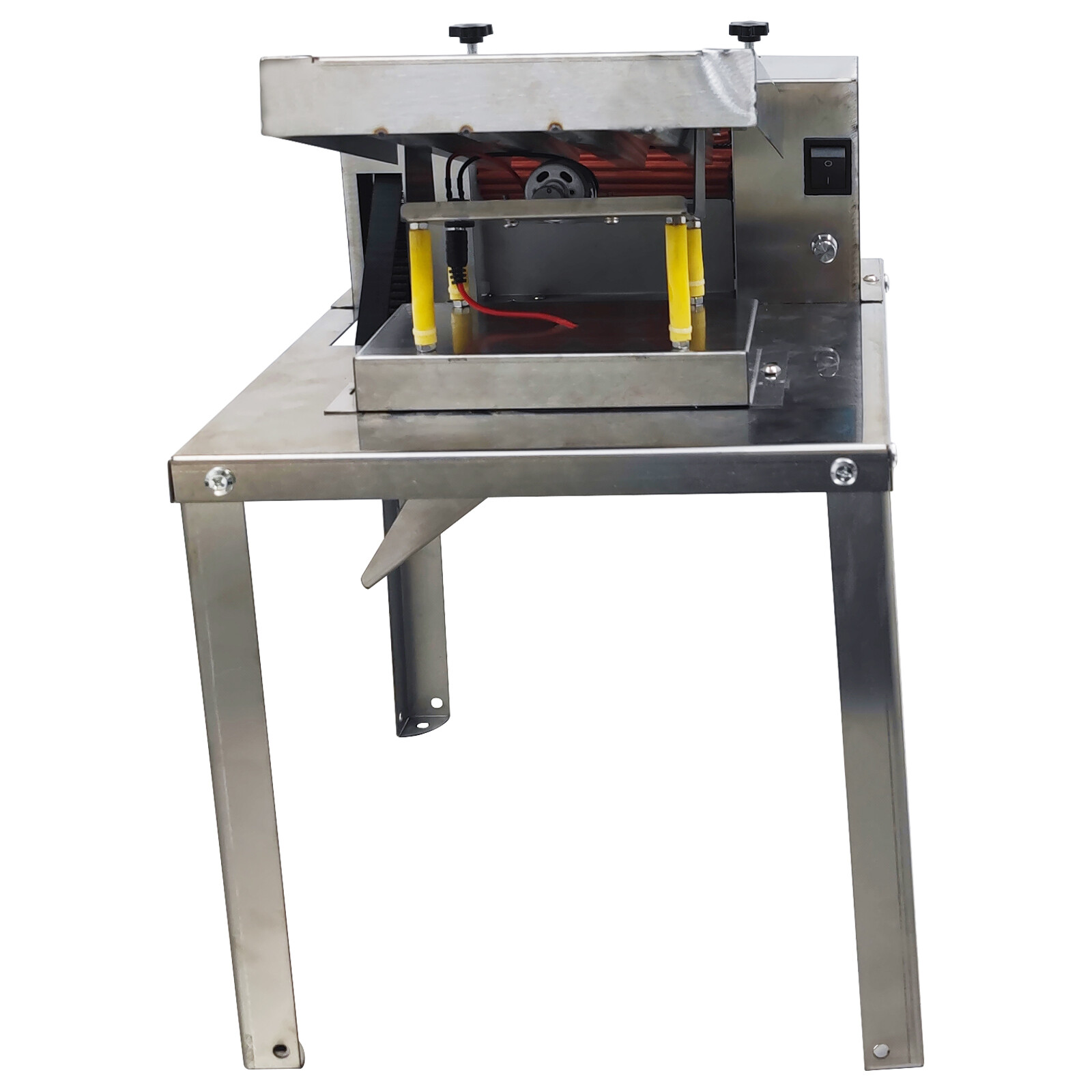 Stainless steel Pea Peeling Machine Edamame Sheller 110V 110Lbs (60KG)/h Output