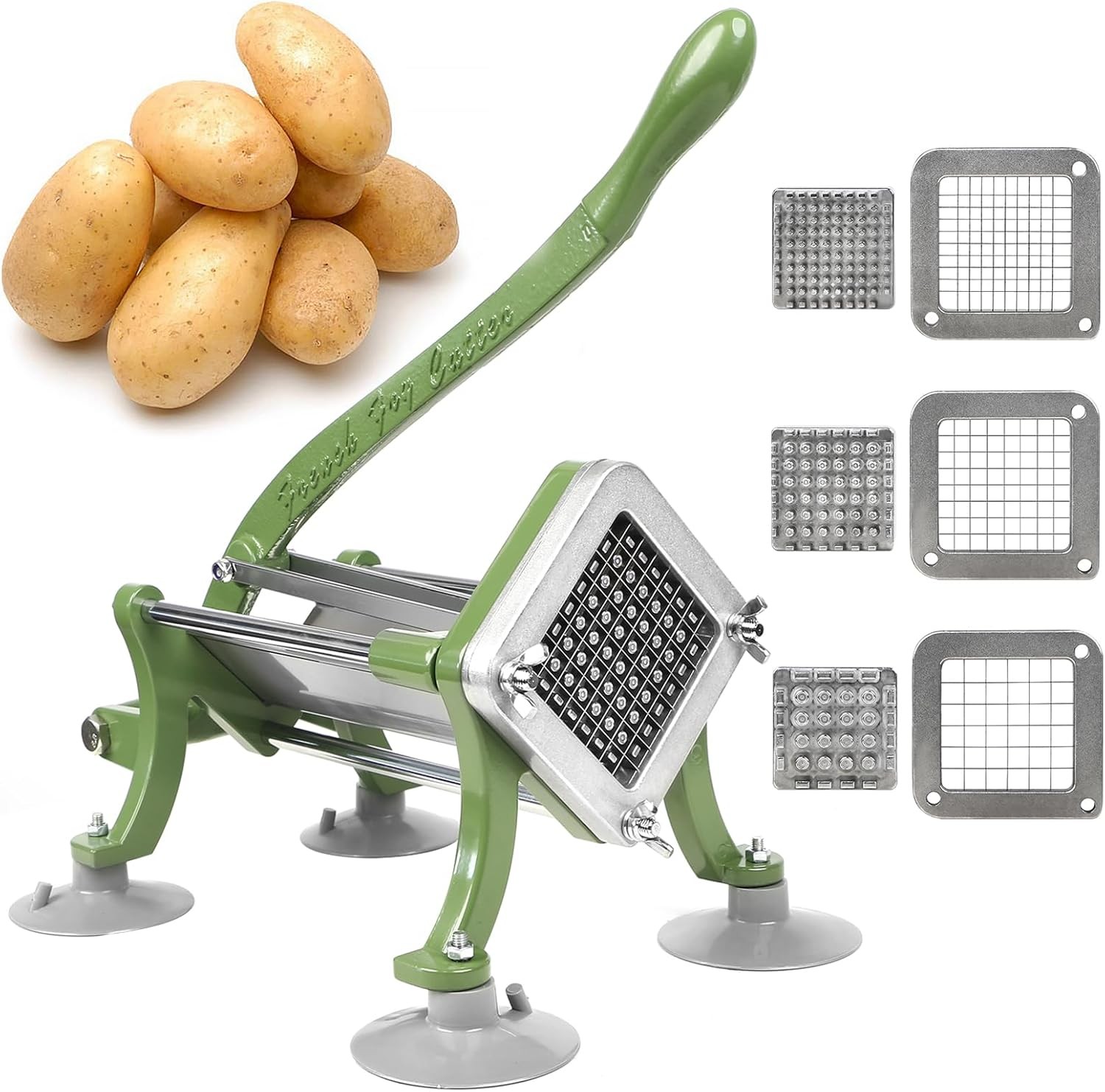 Commercial French Fry Cutter 3 Blades