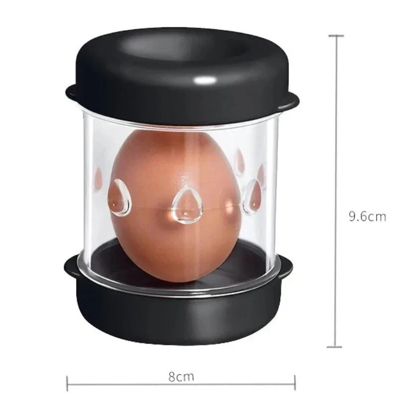 Negg Red Boiled Egg Peeler – Easy Egg Shell Remover Kitchen Tool