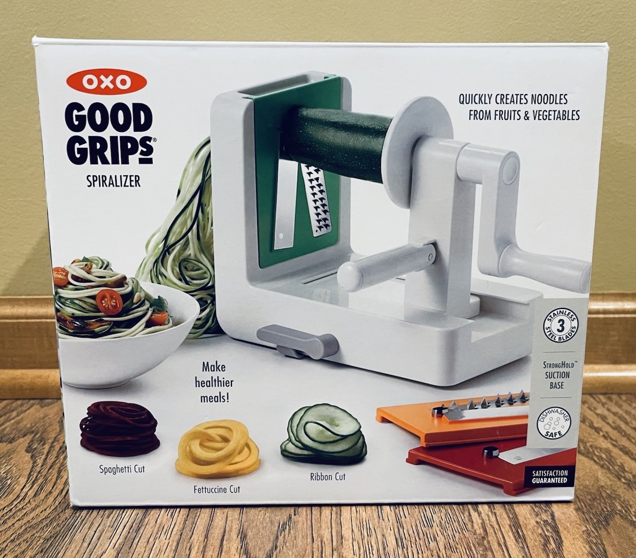 OXO Good Grips Tabletop Spiralizer with StrongHold Suction Base