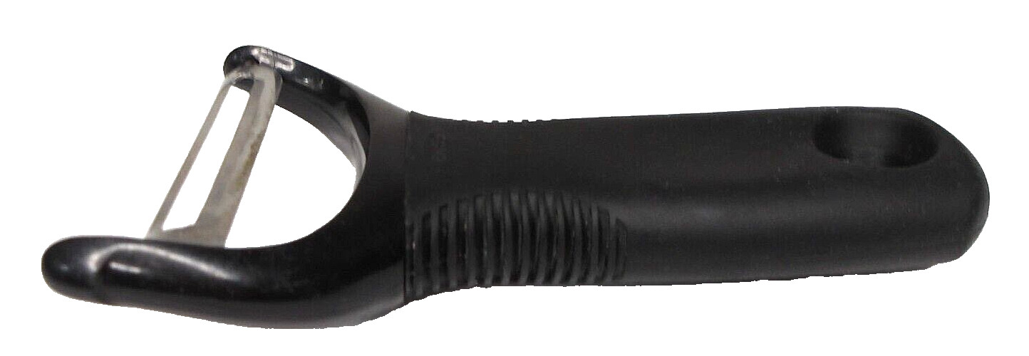 OXO Good Grips Y Peeler, Swivel Blade, Nylon & Silicone, Black, 5 in