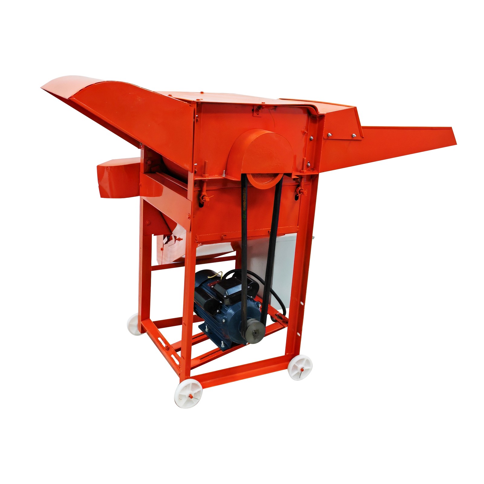 220V Grain Hulling&Peeling Machine Thresher Sheller for Rice Wheat 400-600kg/h