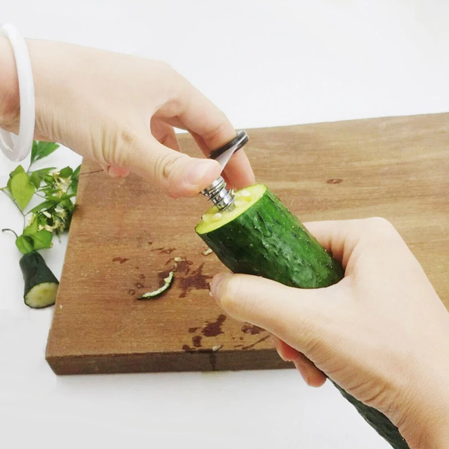 1 pc Stainless Steel Spiral Potato Cutter Vegetable Twister Slicer