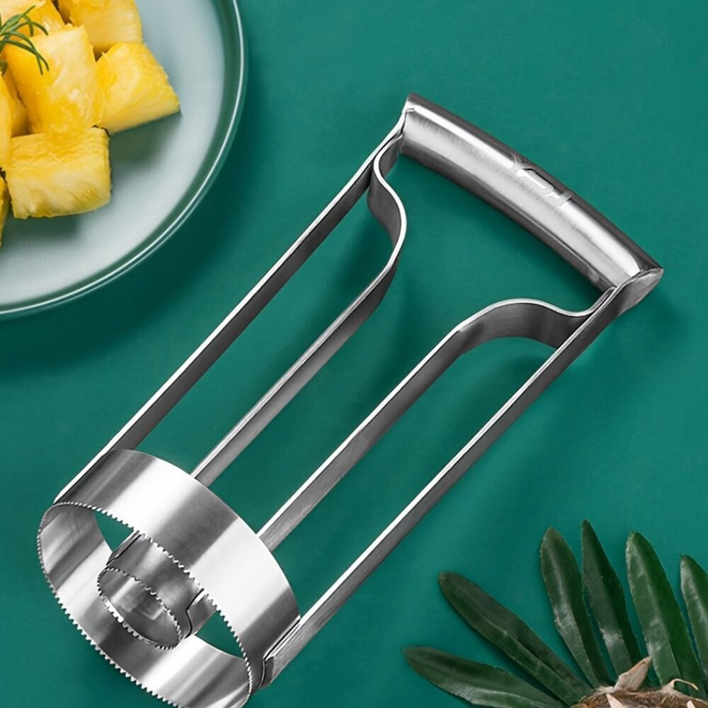 Pineapple Corer Slicer Cutter Eye Peeler Fruit Stainless Steel Tools
