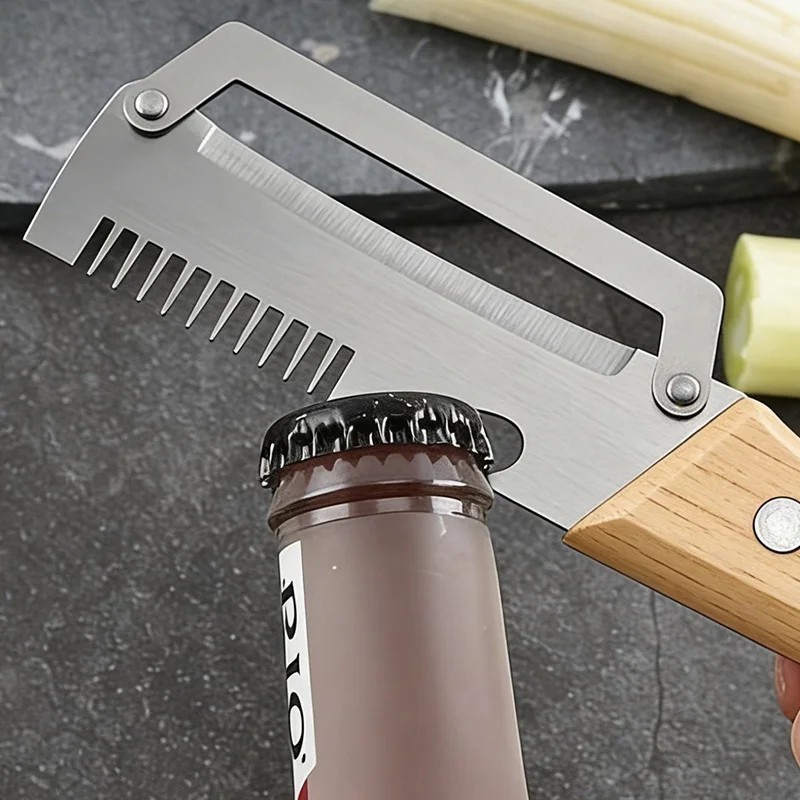 NEW 2 in 1 Multi-Functional Vegetable Peeler for Kitchen Stainless Steel Peeler*