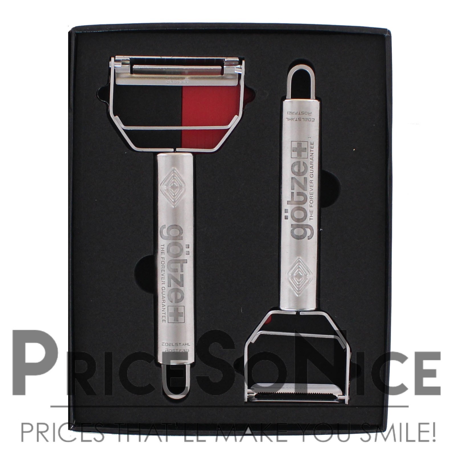 Götze Peelers Set Vegetable Peeler Dual Professional-Grade MSRP $200