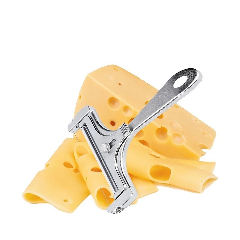 Stainless Steel Adjustable Cheese Slicer Wire Cutter for Thick or Thin Slices US