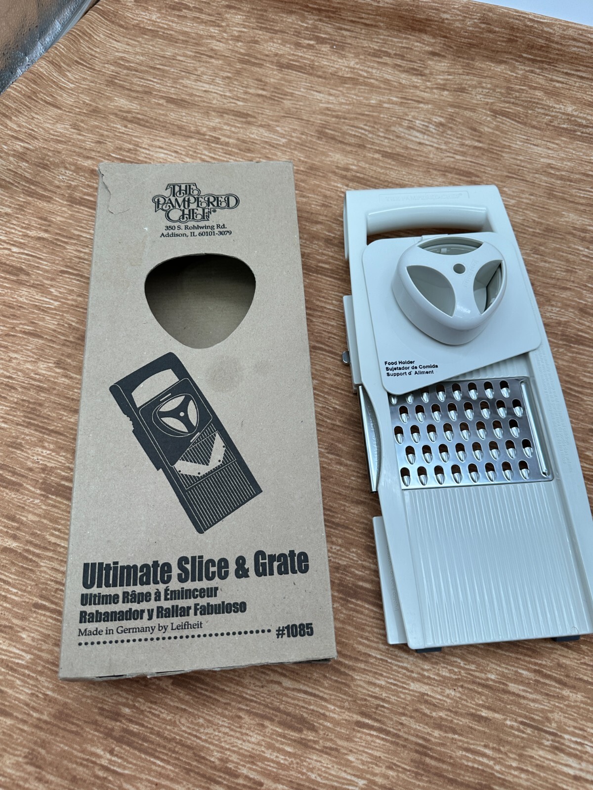 Pampered Chef 1085 Mandolin Slicer Replacement Parts Original Model U Pick Piece