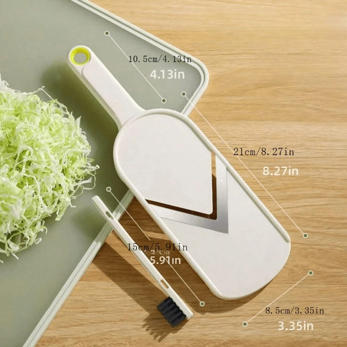 1 pc Multifunctional Vegetable Slicer – Perfect for Salad, Cabbage, Carrot,More