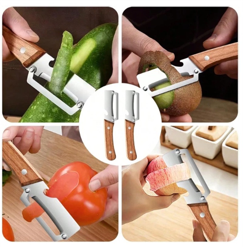 3 in 1 Multi-Functional Vegetable Peeler for Kitchen Stainless Steel Peeler
