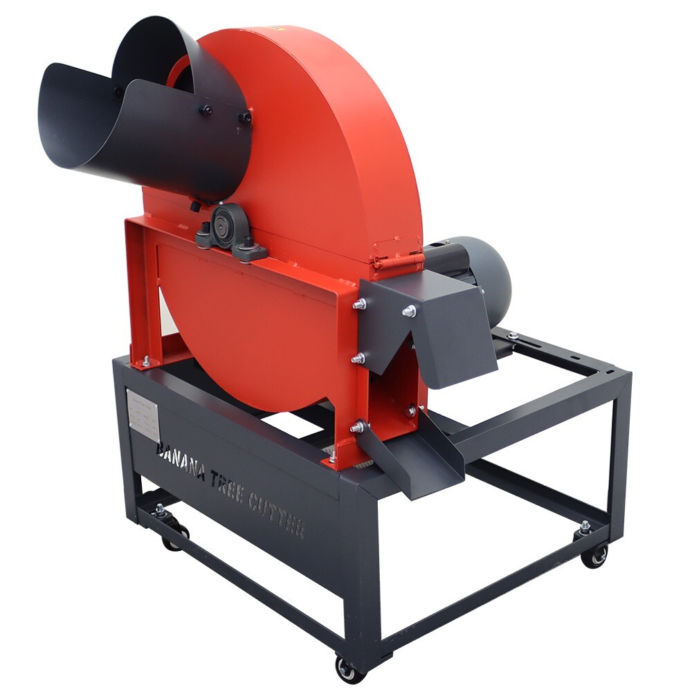 2.99HP Straw Root Vegetable Fruit Grinder220V Banana Tree Shredder SlicerMachine