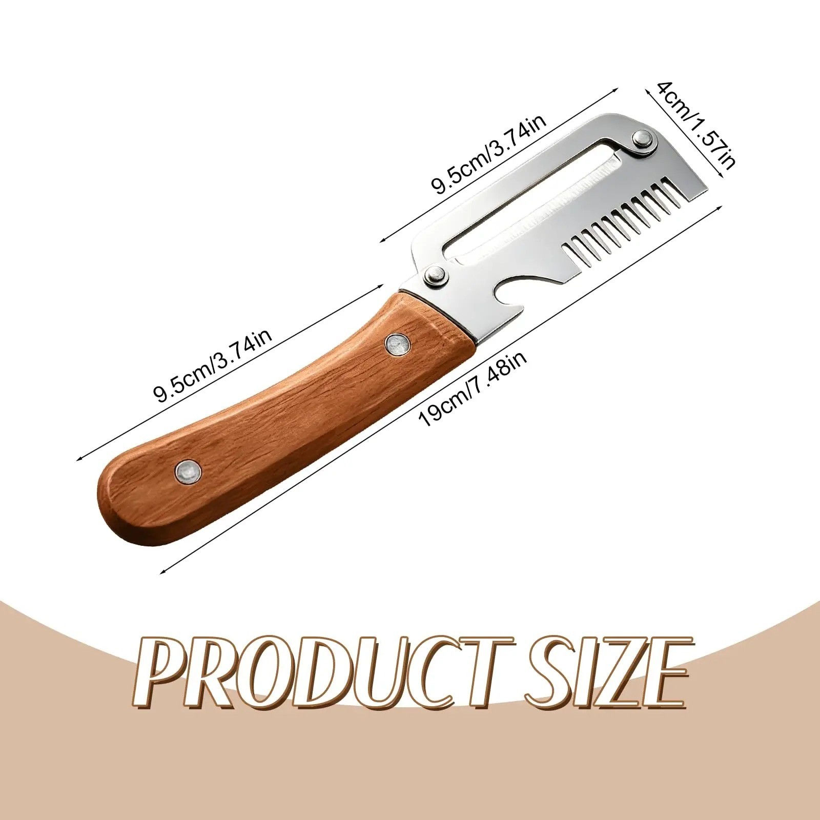 2Pcs Vegetable Peeler 3 in 1 Multi-Functional for Kitchen Stainless Steel Peeler