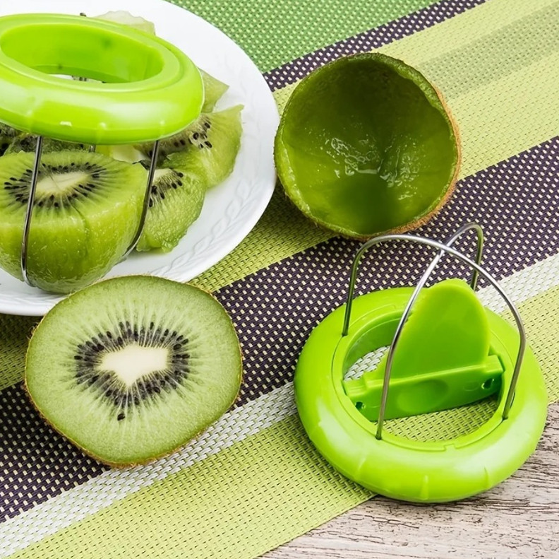 1pc Kiwi Fruit Peeler Cutter Spoon 3in1 Stainless Steel Kiwi Tool Set – NEW