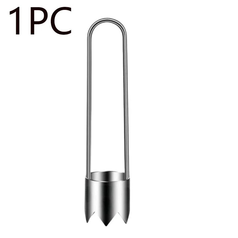 1 pc Stainless Steel Fruit Corer Apple Pepper Core Remover Tool