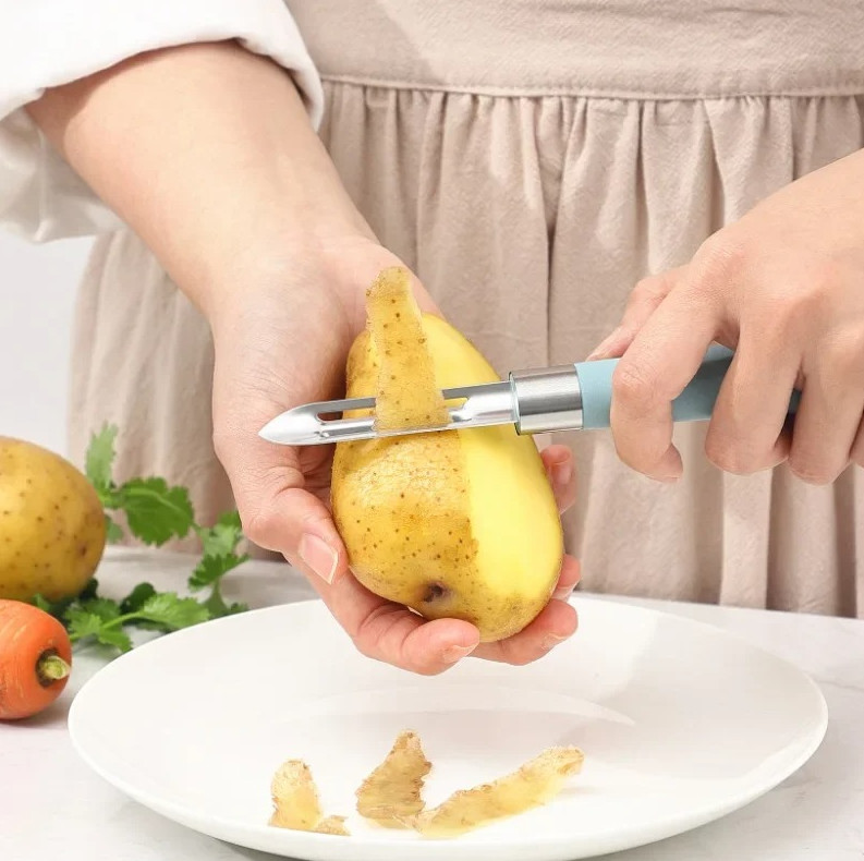 1 pc Multifunctional Rotary Vegetable Peeler for Potato Carrot Apple