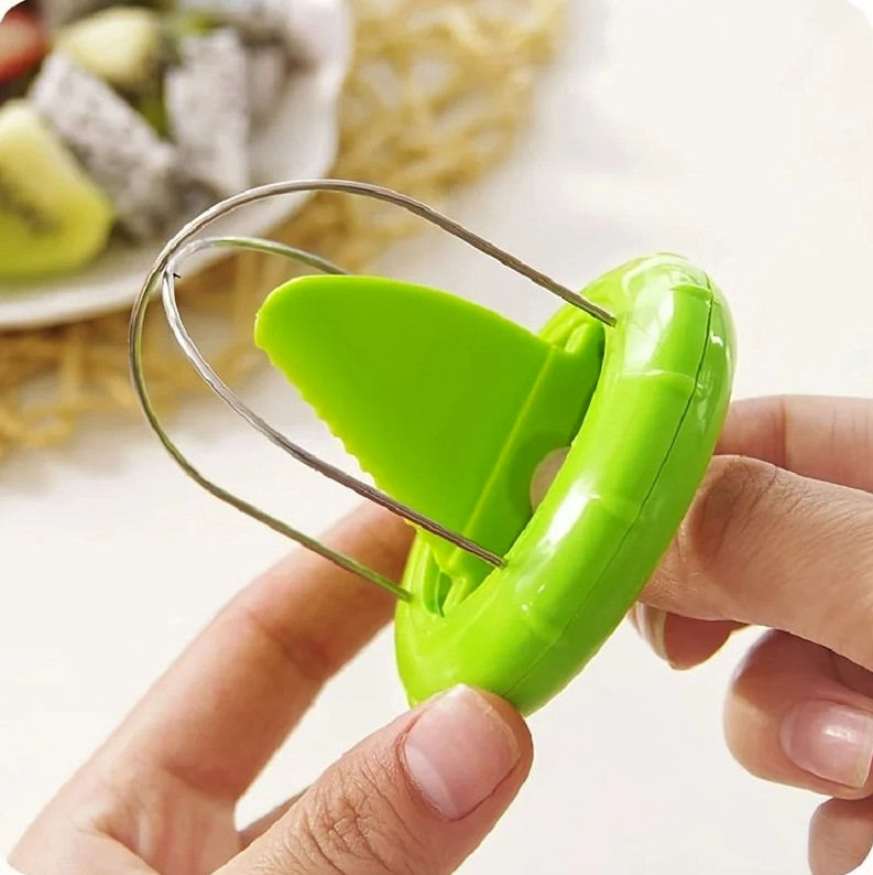 1pc Kiwi Fruit Opener Spoon Peeler Cutter Stainless Steel Tool – NEW