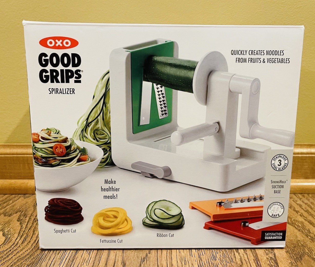 OXO Good Grips Tabletop Spiralizer with StrongHold Suction Base