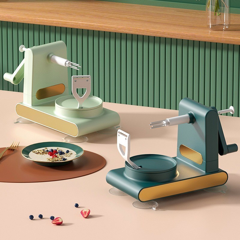 US Fruit Peeler Hand-Cranked Apple Peeling Machine Slicer Corer Potato Peeler