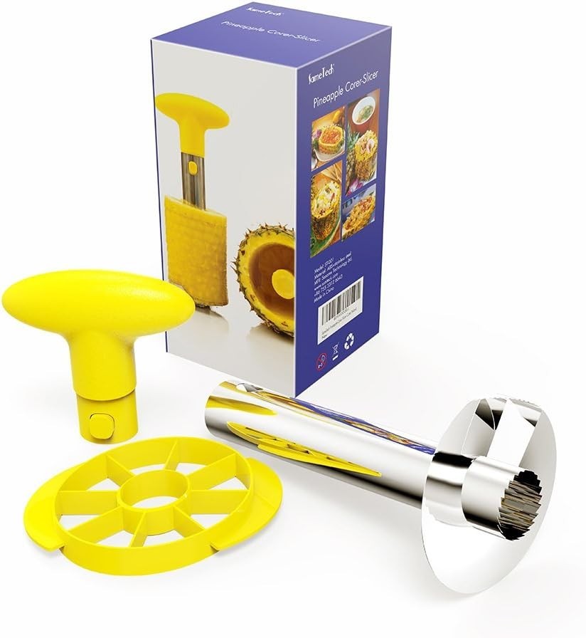 Easy Kitchen Tool Stainless Steel Fruit Pineapple Peeler Corer Slicer Cutter