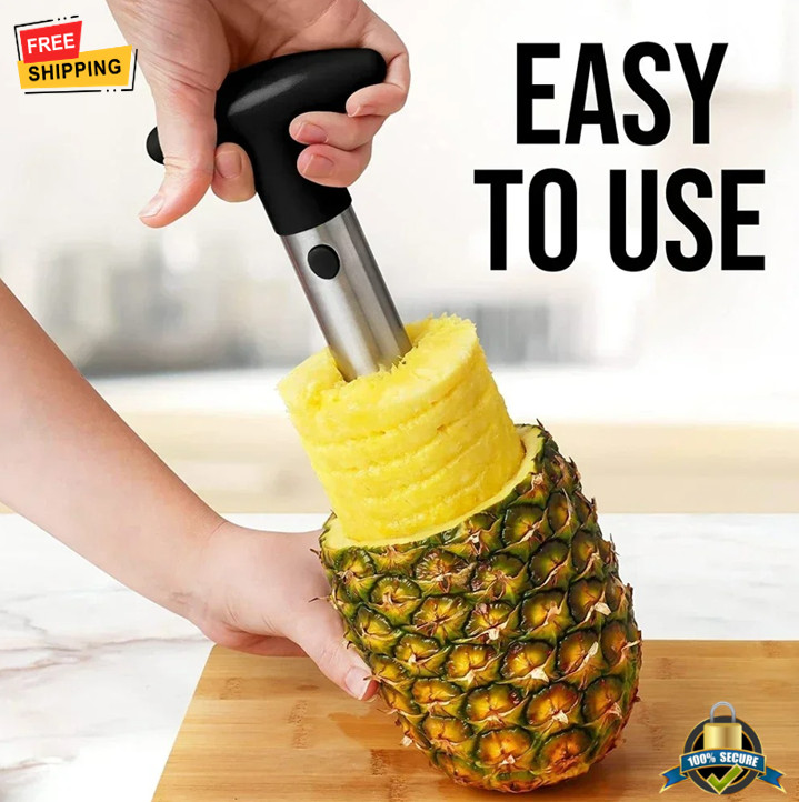 1 pc Stainless Steel Pineapple Cutter Corer Slicer Peeler Kitchen Fruit Tool