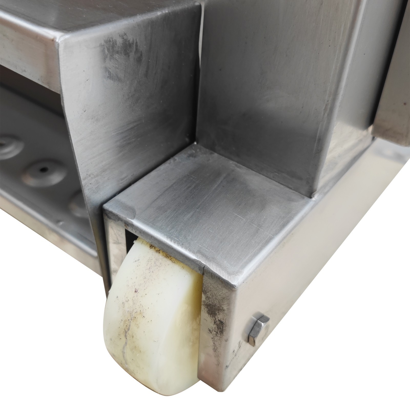 Automatic Pork Meat Skin Peeling Machine 110V 750W Movable Peeler Adjustable