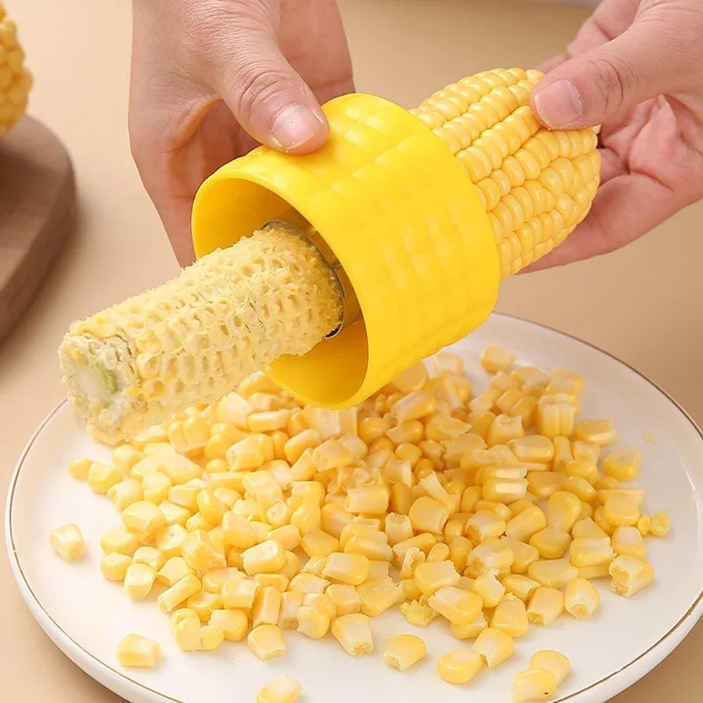 Corn Stripper Peeler Cob Cutter Kitchen Tool Corn Thresher Vegetable Remover