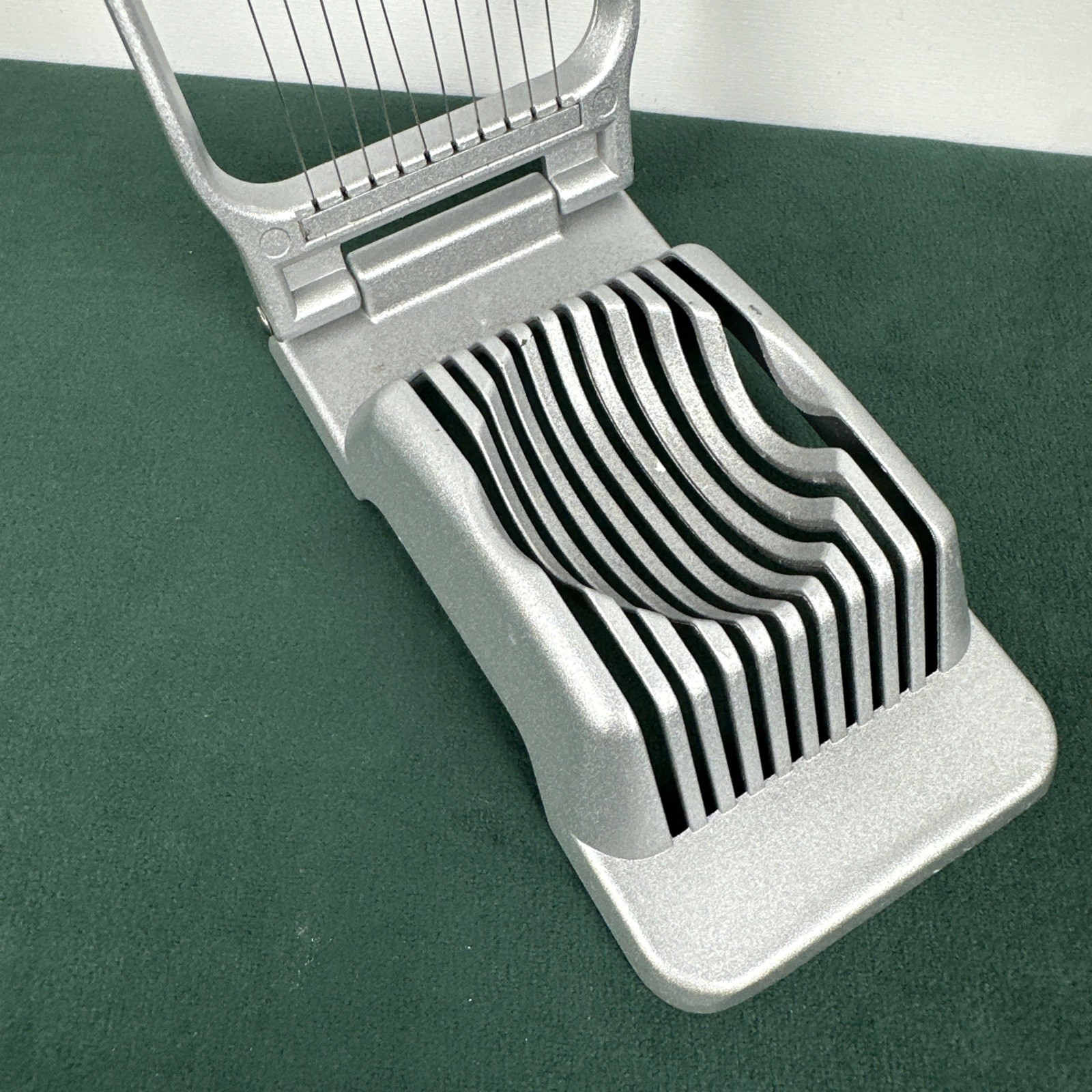 Westmark Germany Multipurpose Stainless Steel Wire Egg Slicer Grey Used