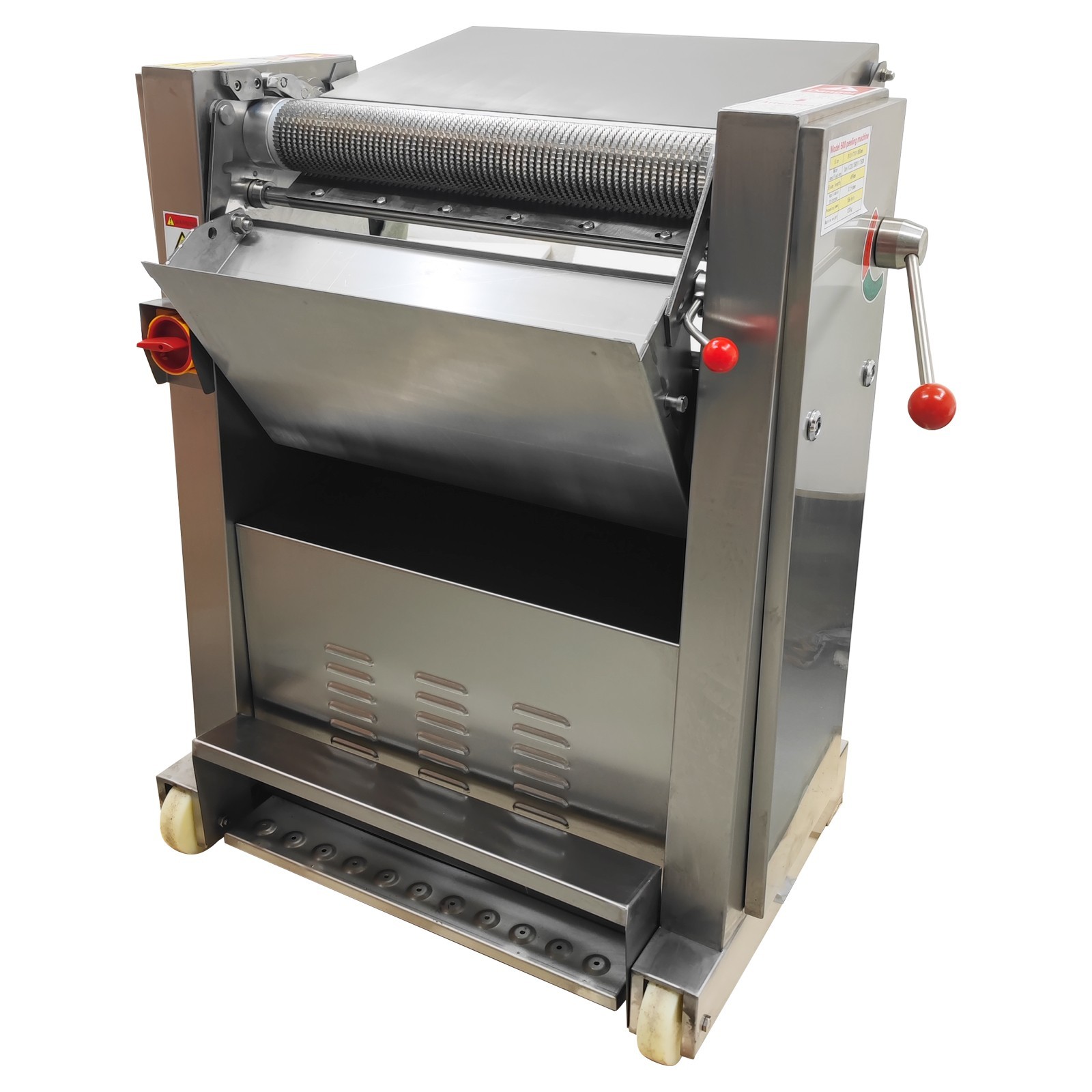 Automatic Pork Meat Skin Peeling Machine 110V 750W Movable Peeler Adjustable