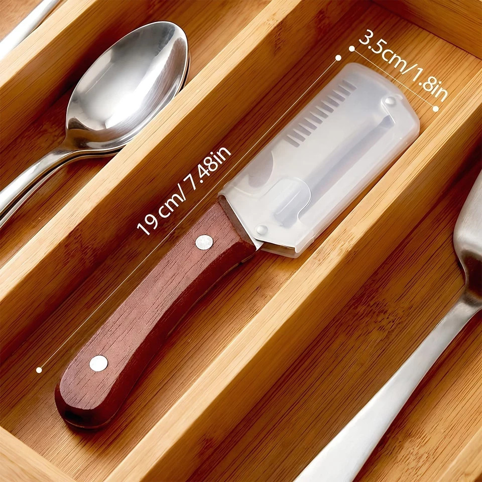NEW 2 in 1 Multi-Functional Vegetable Peeler for Kitchen Stainless Steel Peeler