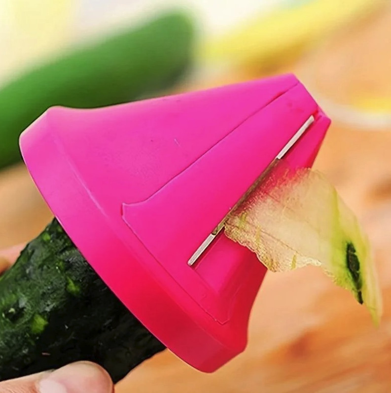 1pc Manual Rotary Vegetable Slicer Spiral Peeler Kitchen Grater Tool – NEW