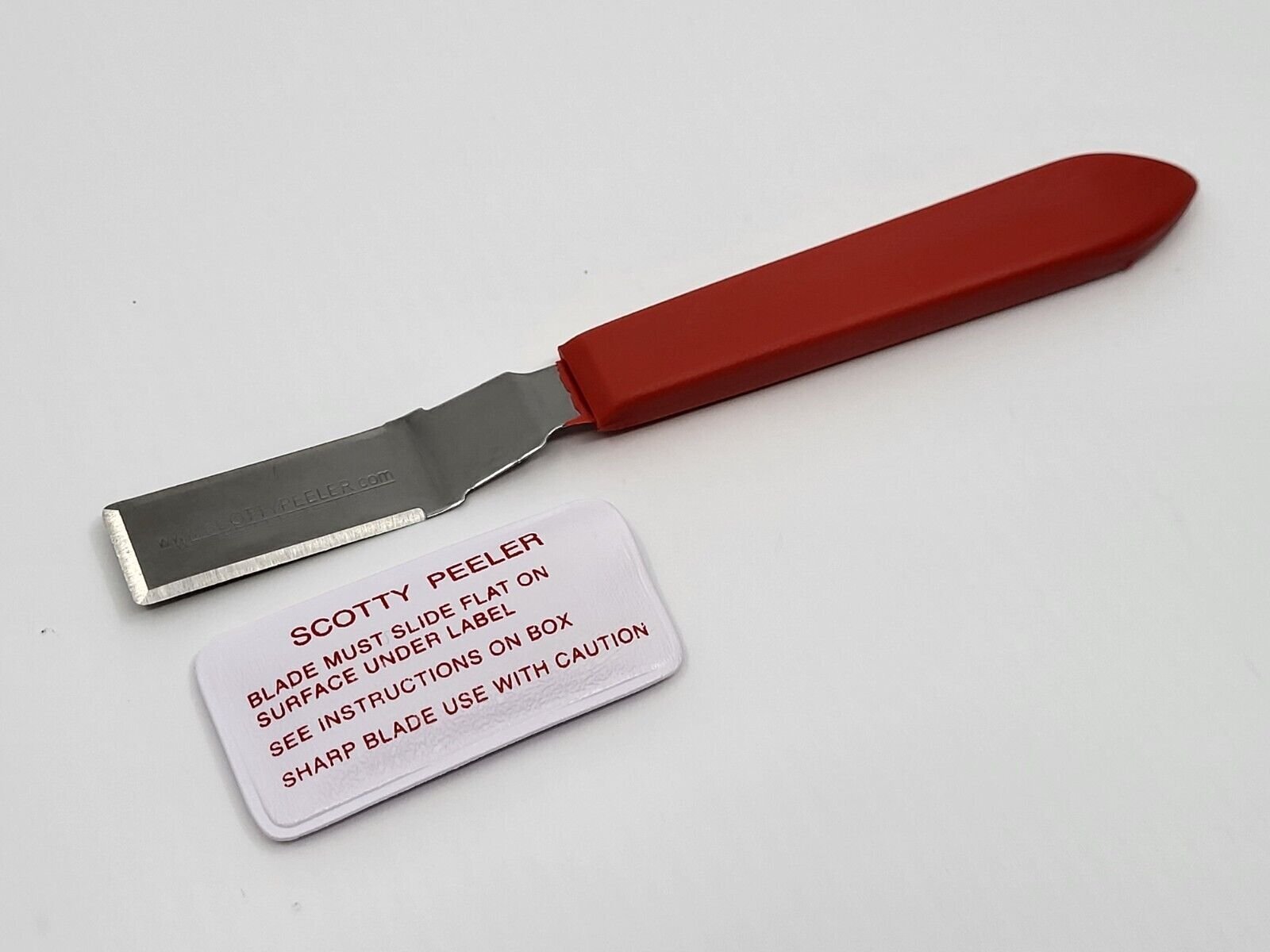 Scotty Peeler Label & Sticker Remover – Single: Red, White, Blue, Metal, or Goo