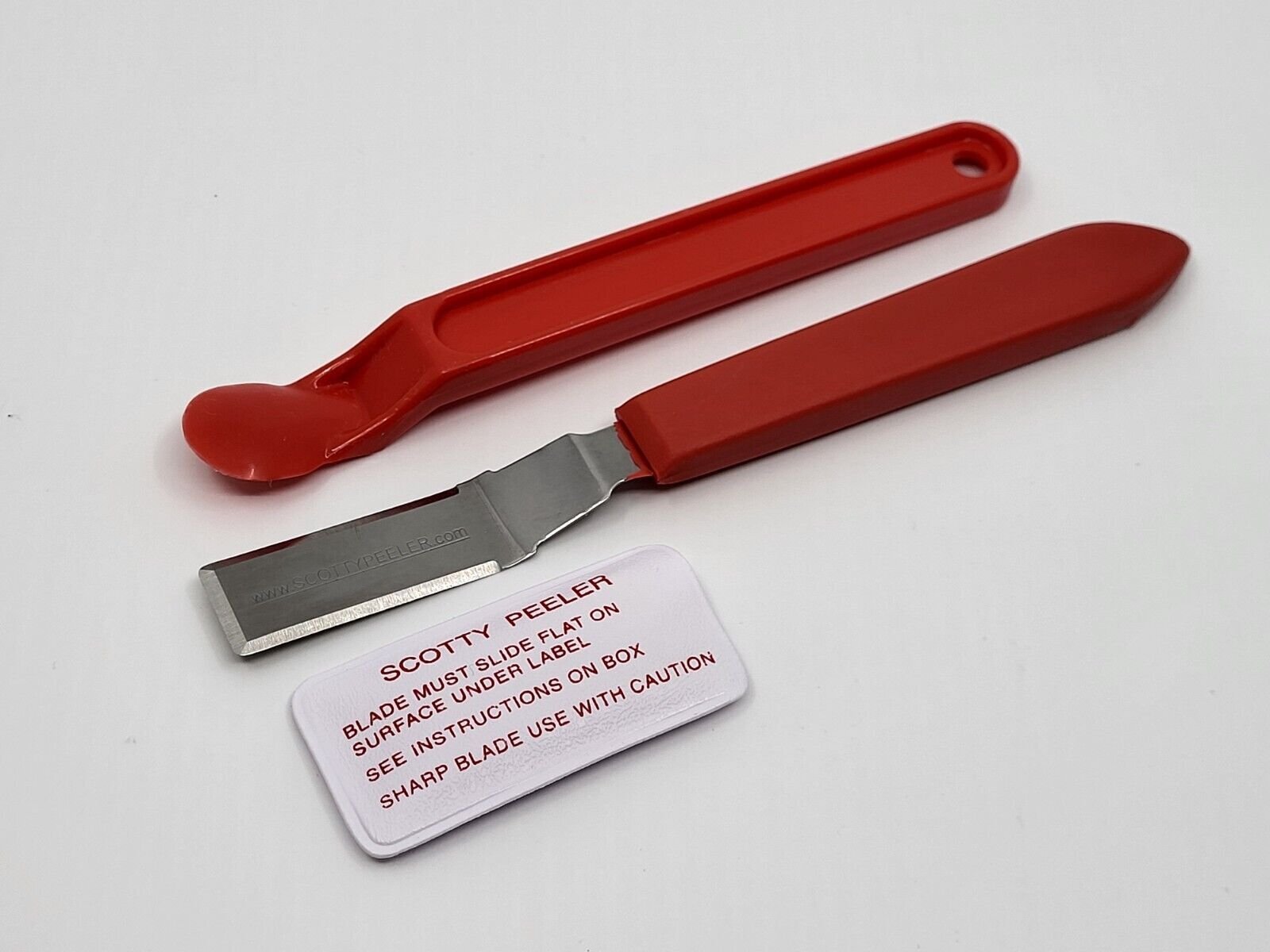 Scotty Peeler Label & Sticker Remover – combo of 2: Red, White, Blue, or Metal