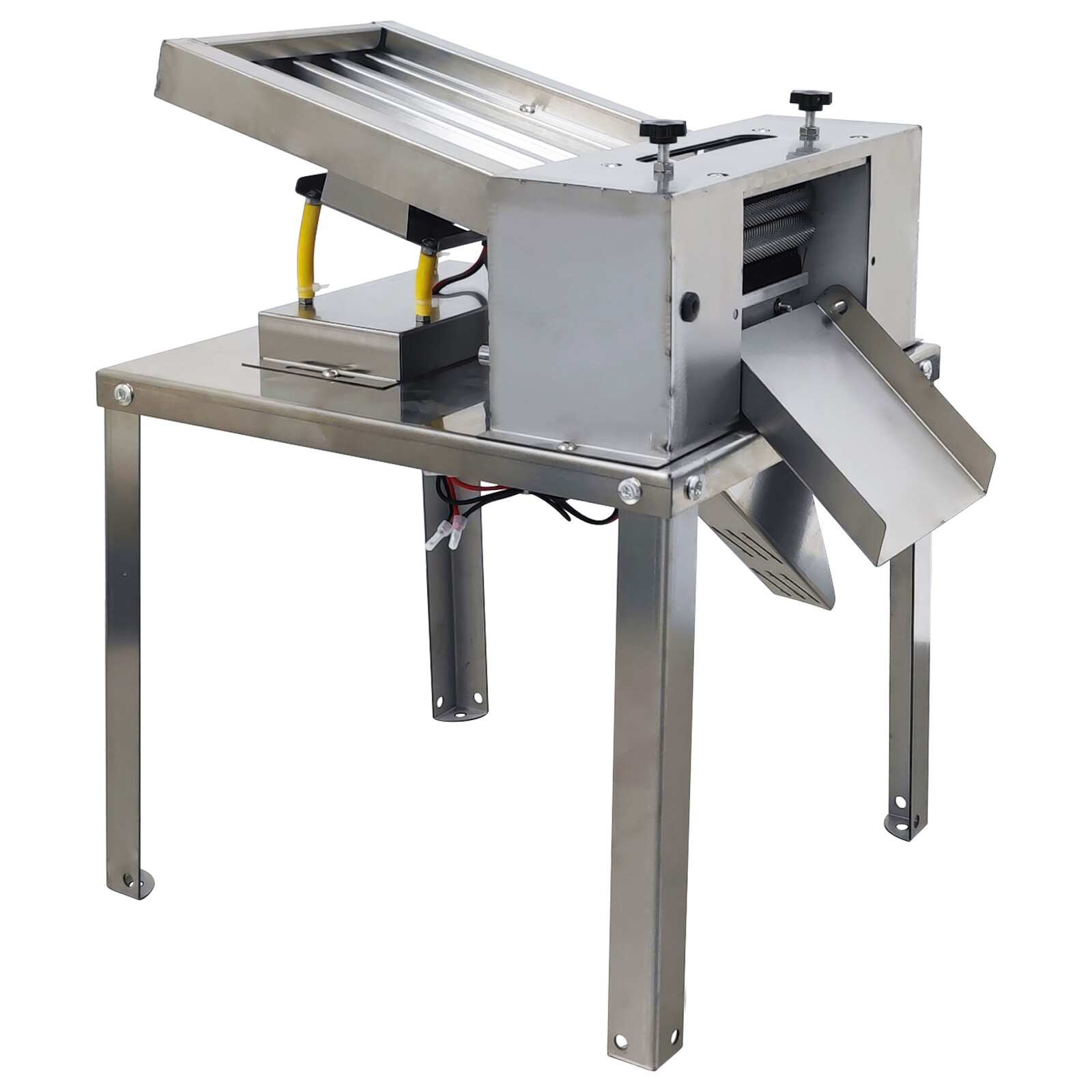 Stainless steel Pea Peeling Machine Edamame Sheller 110V 110Lbs (60KG)/h Output