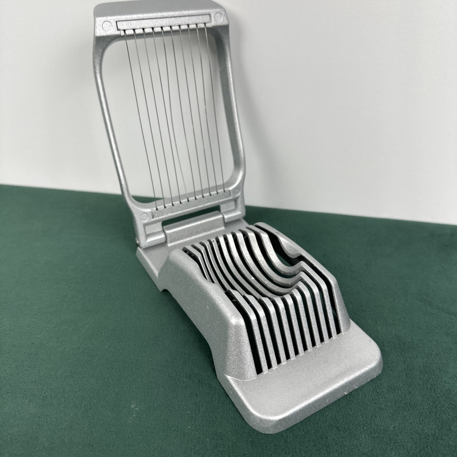 Westmark Germany Multipurpose Stainless Steel Wire Egg Slicer Grey Used