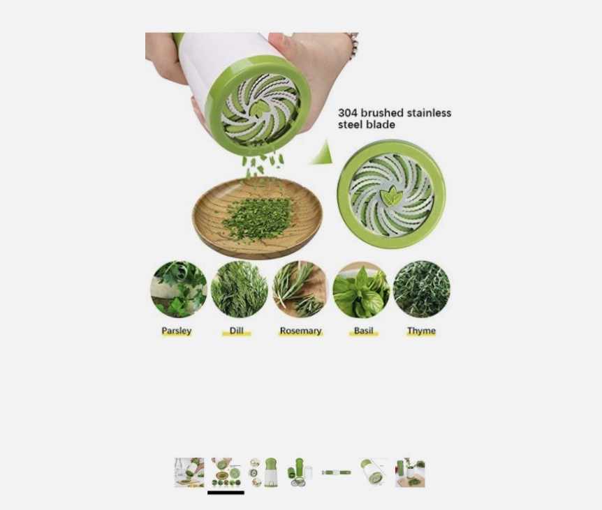 Vegetable Fruit Salad Garlic Food Hand Chopper Cutter Slicer Peeler Dicer
