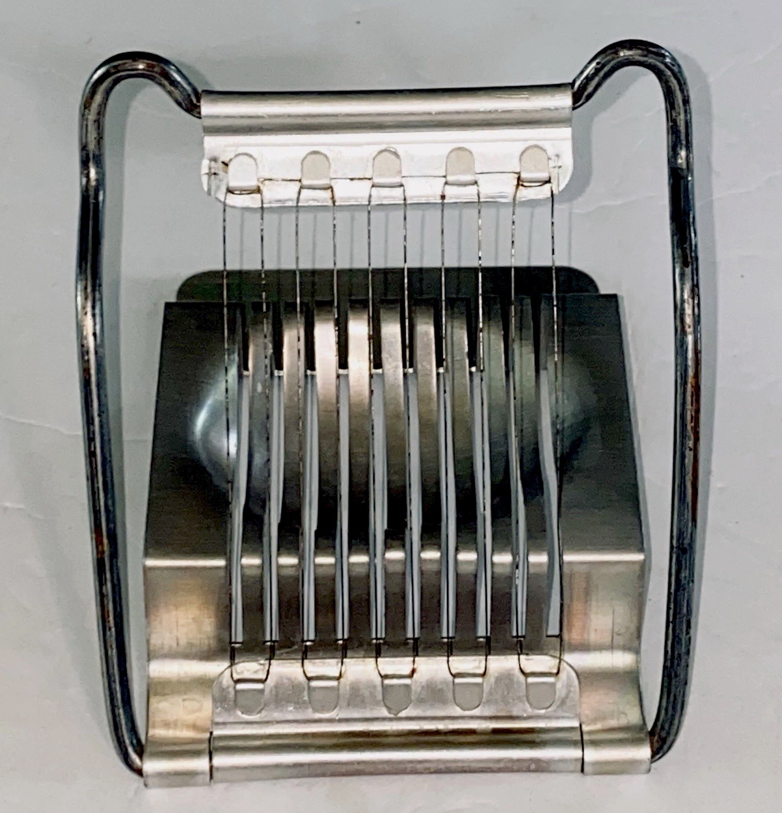 Vintage Aluminum Egg Slicer Unique Vintage Kitchen Gadget